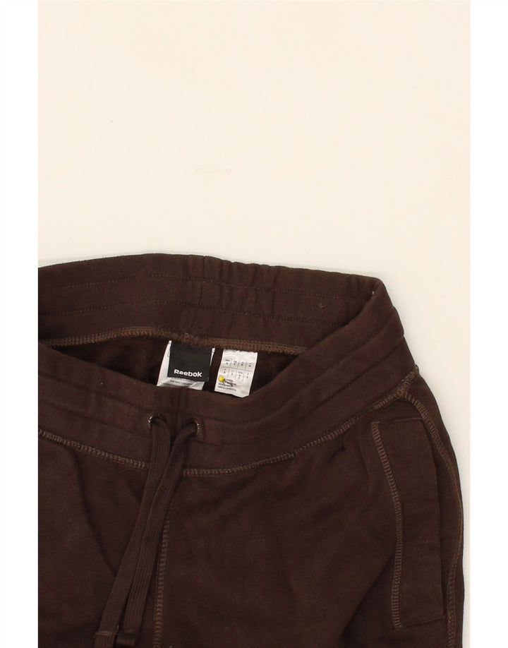 REEBOK Mens Tracksuit Trousers Small Brown Cotton Vintage Reebok and Second-Hand Reebok from Messina Hembry 