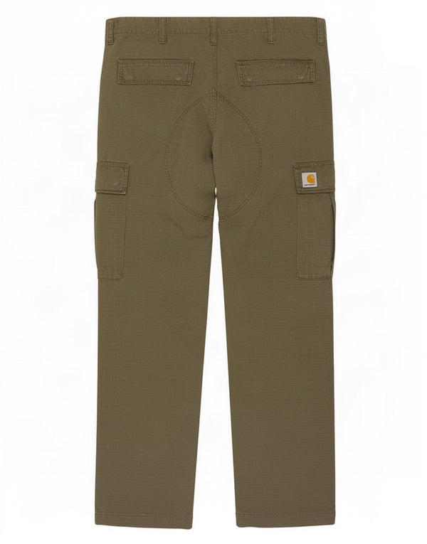 Carhartt muške ravne kargo hlače W36 L34 Kaki karirani pamuk