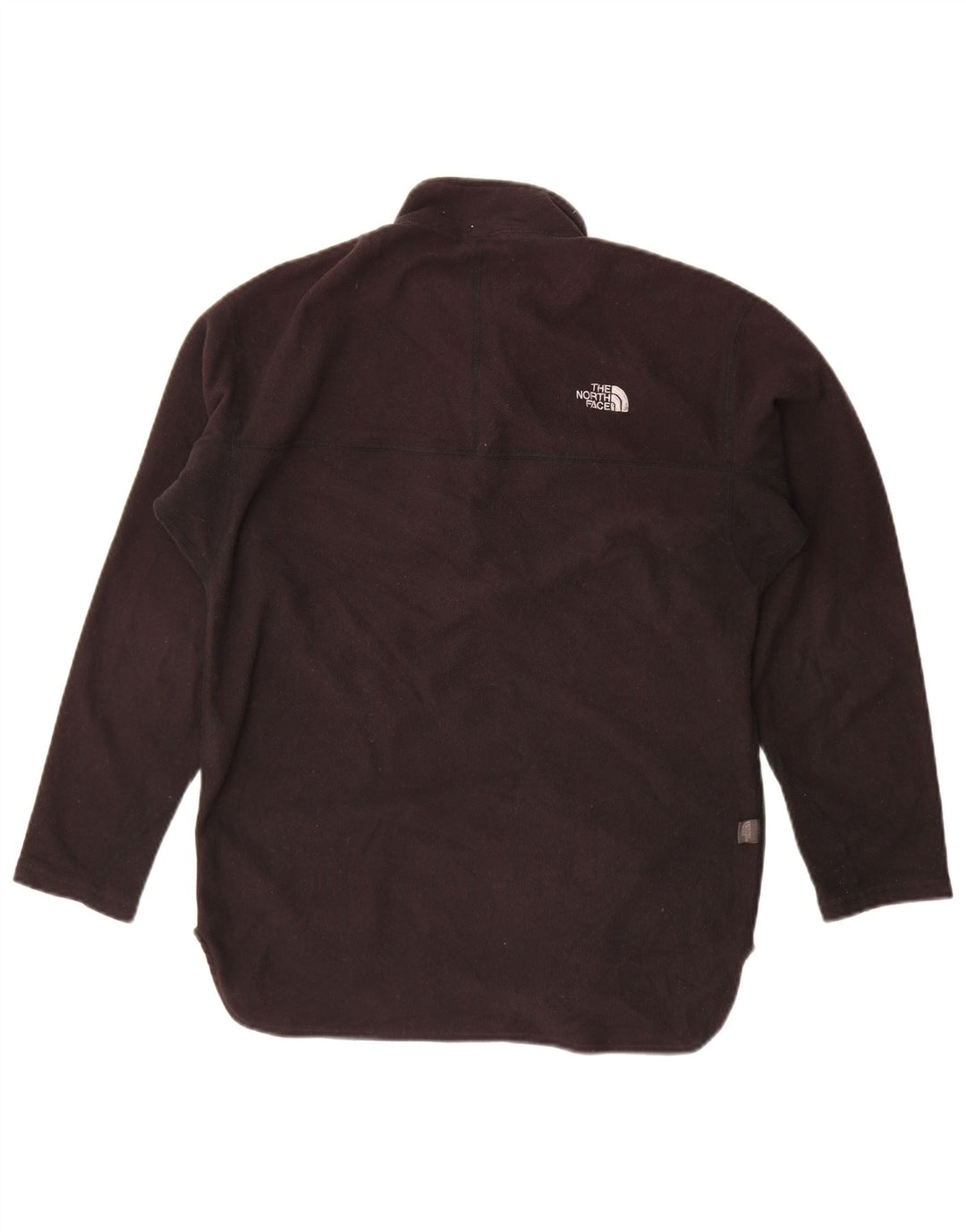The North Face ženski flis džemper s patentnim izrezom UK 14 srednje crne boje od poliestera