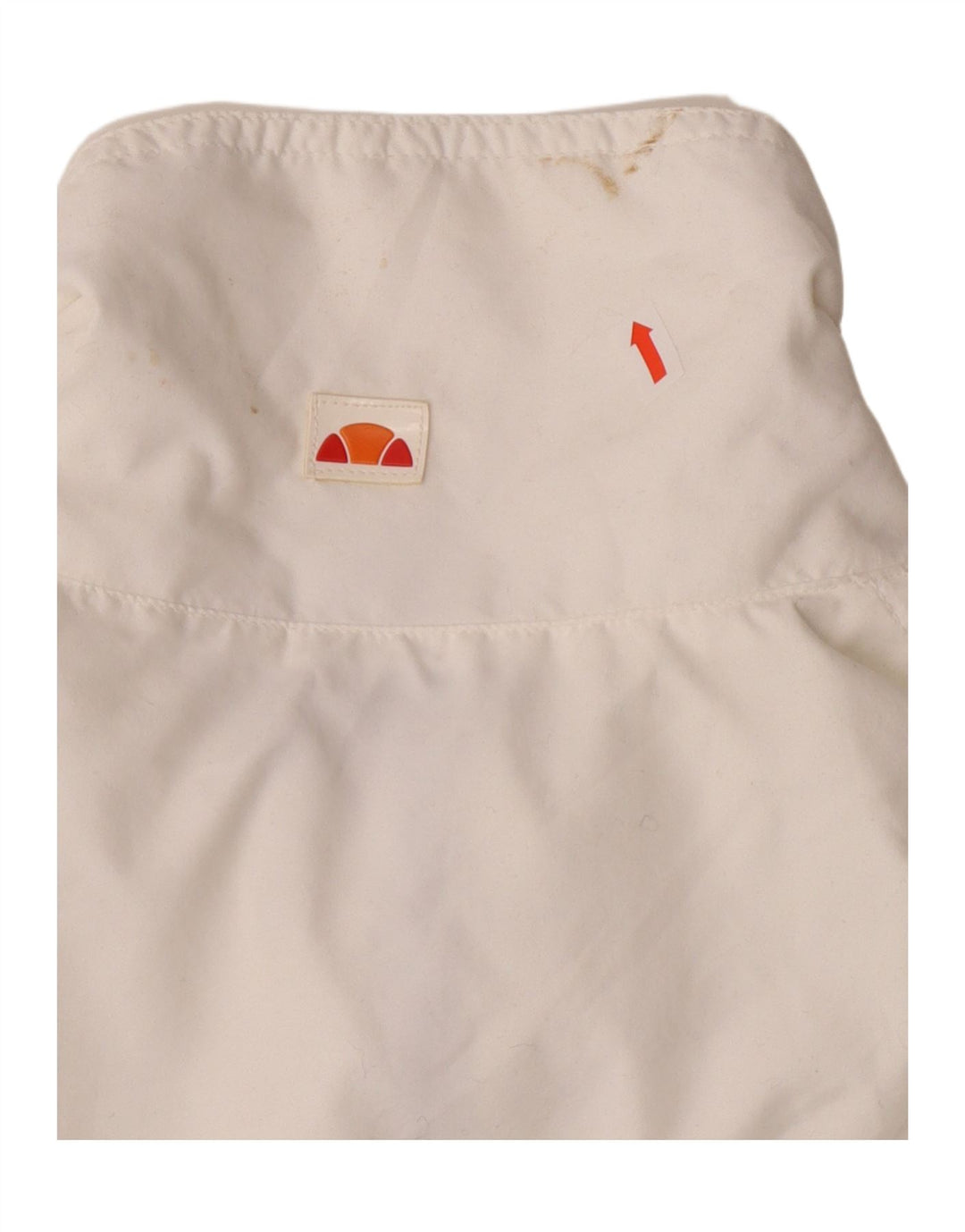 ELLESSE Womens Rain Jacket UK 18 XL White Polyester Vintage Ellesse and Second-Hand Ellesse from Messina Hembry 