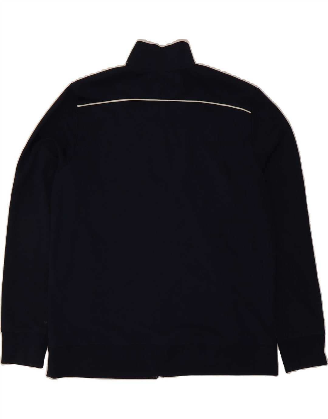 STARTER Mens Tracksuit Top Jacket UK 42/44 Large Navy Blue Colourblock Vintage Starter and Second-Hand Starter from Messina Hembry 
