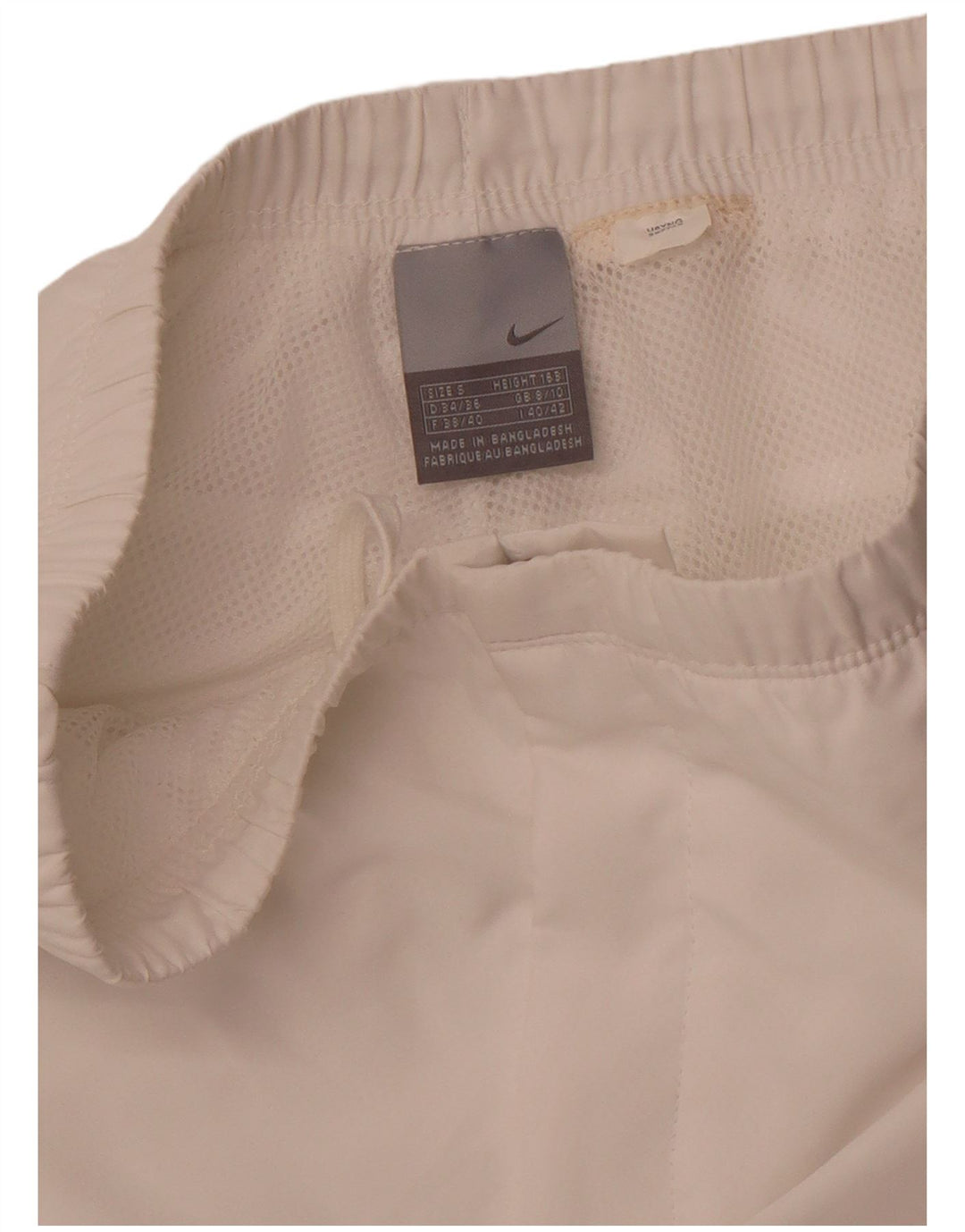 NIKE Ženske Capri Trenirke Hlače UK 8/10 Male bijele sportske