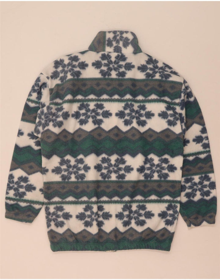 Vintage muška jakna od flisa UK 38 srednje boje Fair Isle