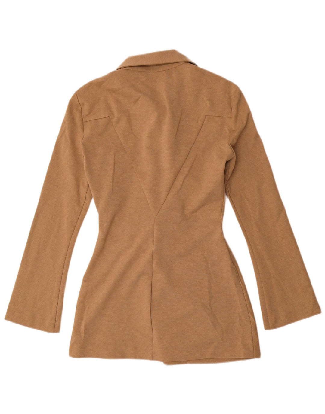 Zara ženska košulja bluza UK 10 mali smeđi poliester
