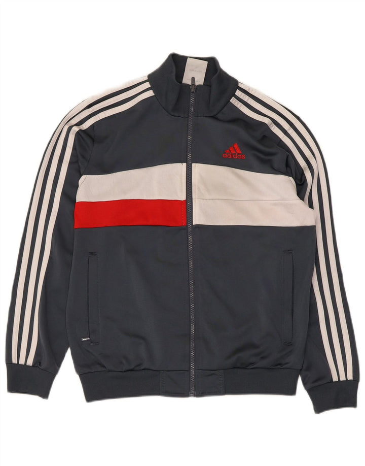 Adidas trenirka za dječake 11-12 godina siva poliesterska jakna