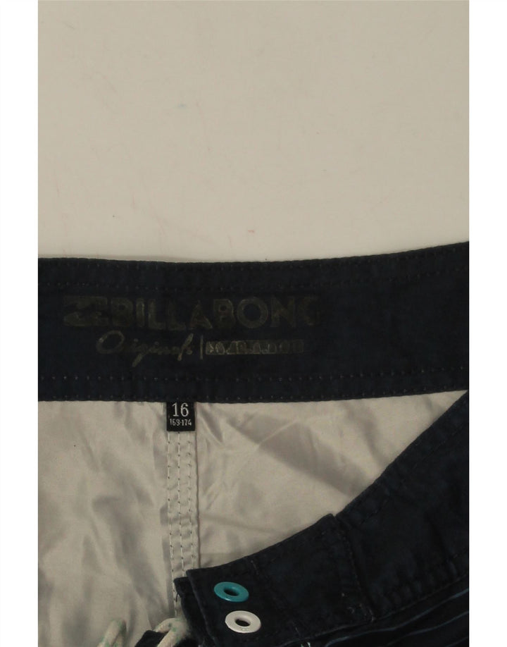 Billabong kratke hlače za plivanje za dječake 15-16 godina, raznobojni prugasti poliester