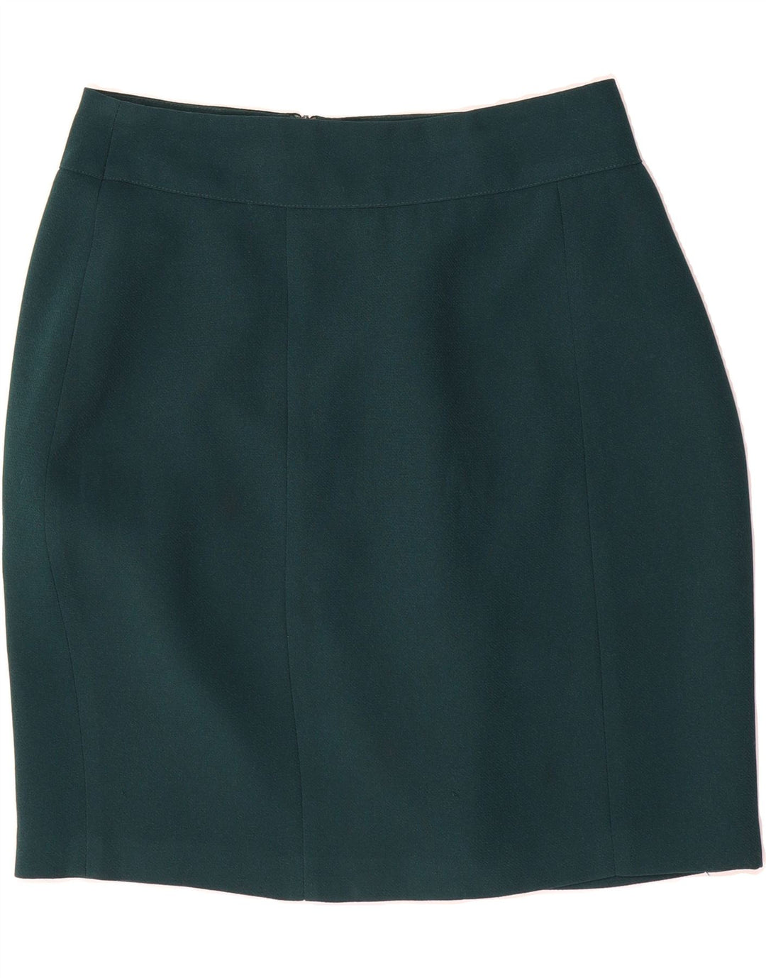 ST. BERNARD Womens Pencil Skirt UK 12 Medium W28 Green Polyester Vintage St. Bernard and Second-Hand St. Bernard from Messina Hembry 