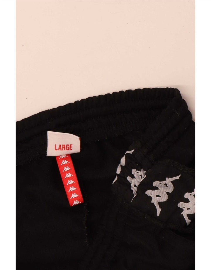 Kappa muške hlače s trenirkom Graphic Large Black