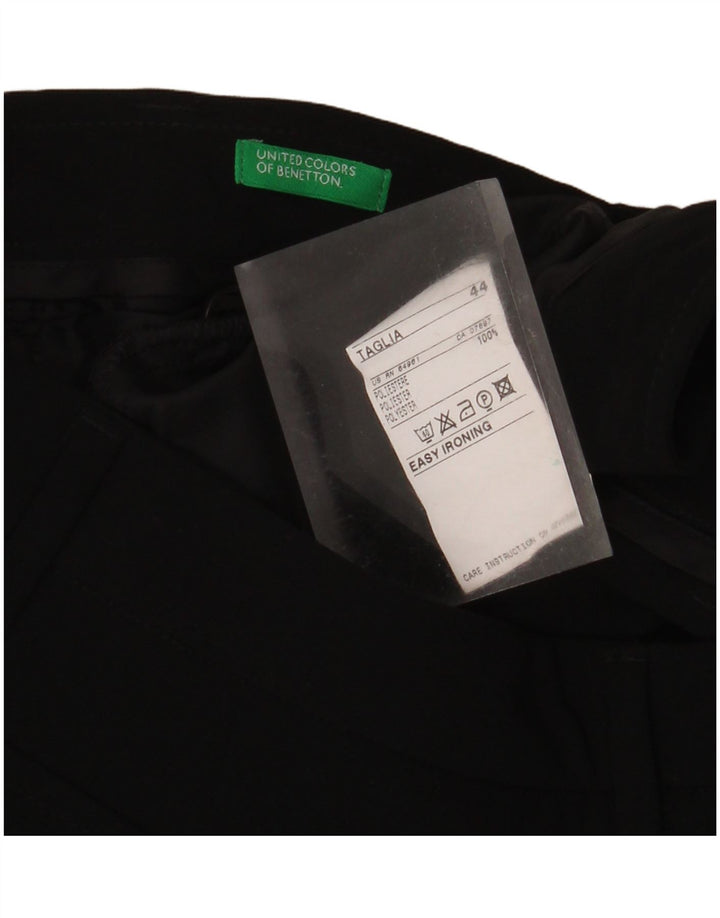 Benetton ženske kratke hlače IT 44 srednje W30 L34 crni poliester