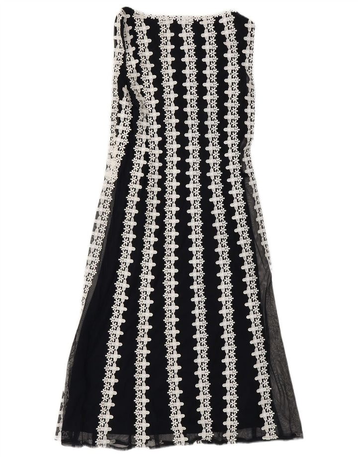 PHASE EIGHT Ženska maksi haljina bez rukava UK 10 Mala tamnoplava cvjetna