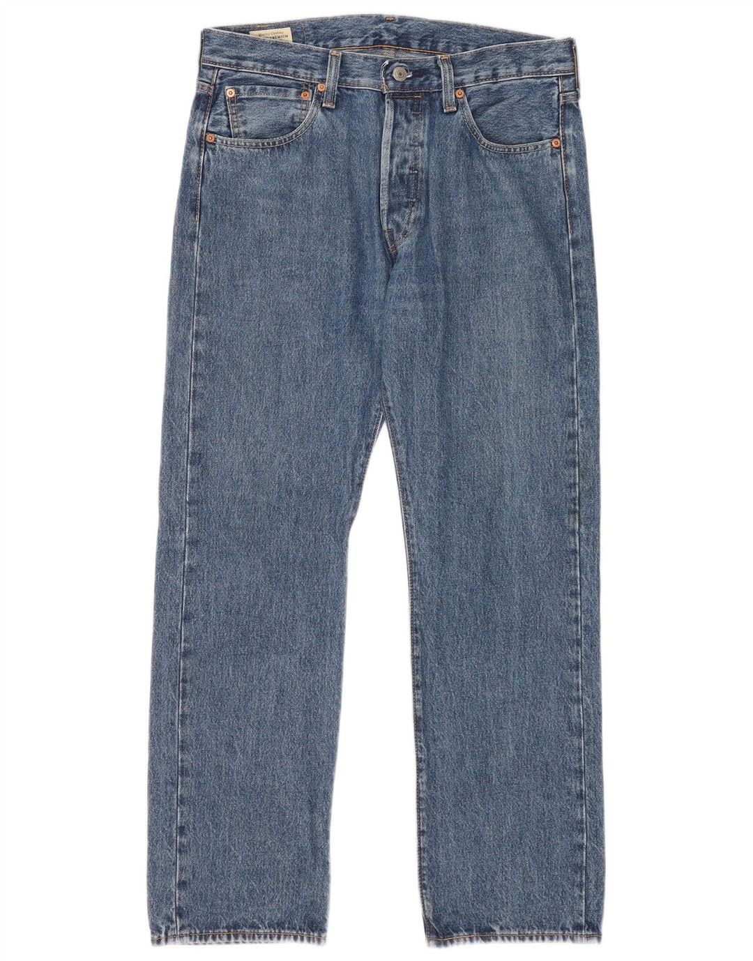 Levi's muške 501 ravne traperice W32 L30 plave