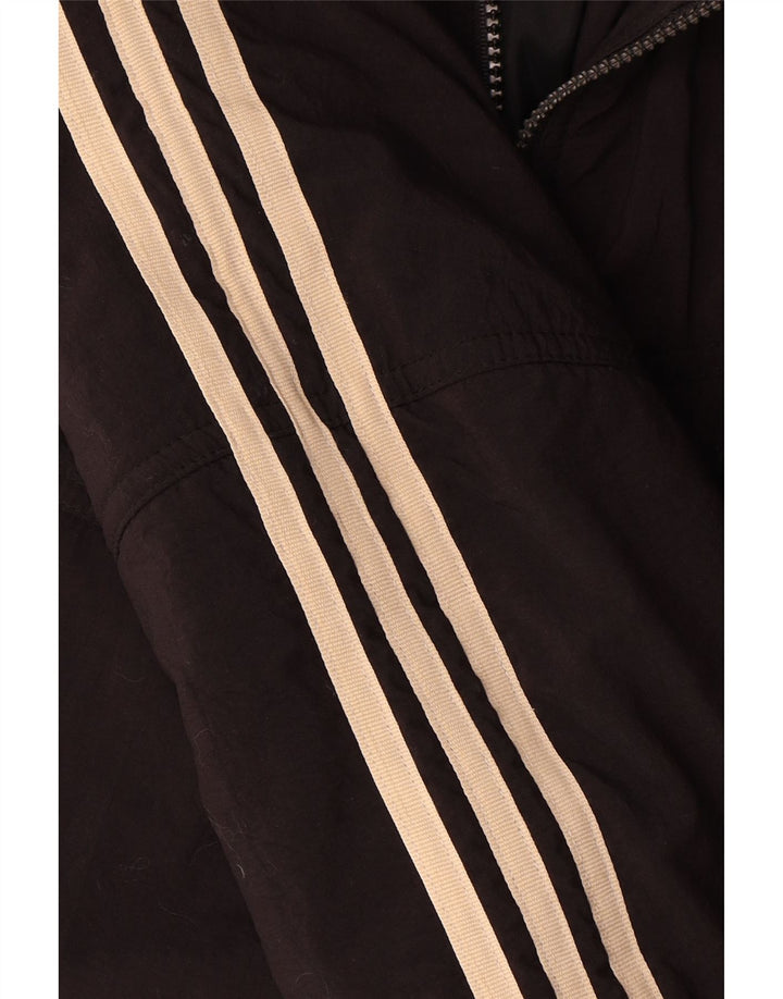 Adidas muška grafička vjetrovka jakna UK 40/42 srednje crne boje