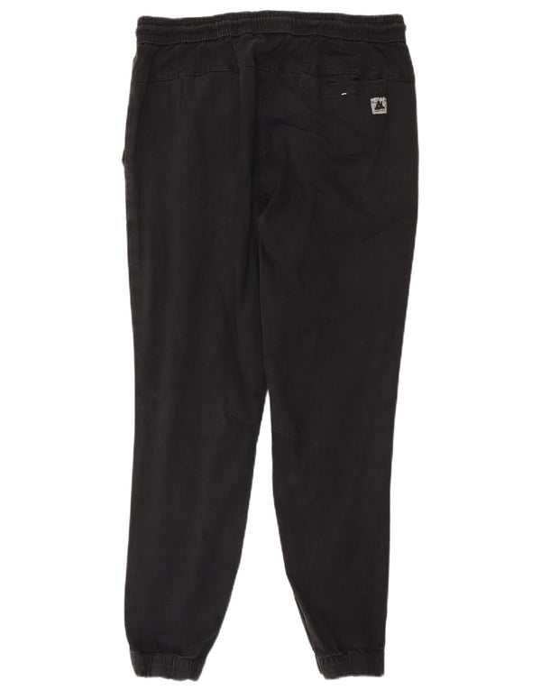 Zara muške joggers chino hlače velike W32 L28 crne