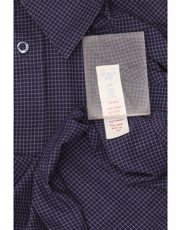 Fila muška košulja velika tamnoplava gingham pamuk