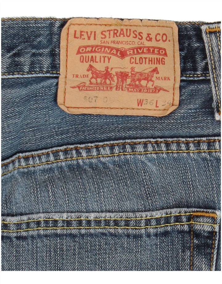 Levi's muške 507 ravne traperice W36 L28 plave