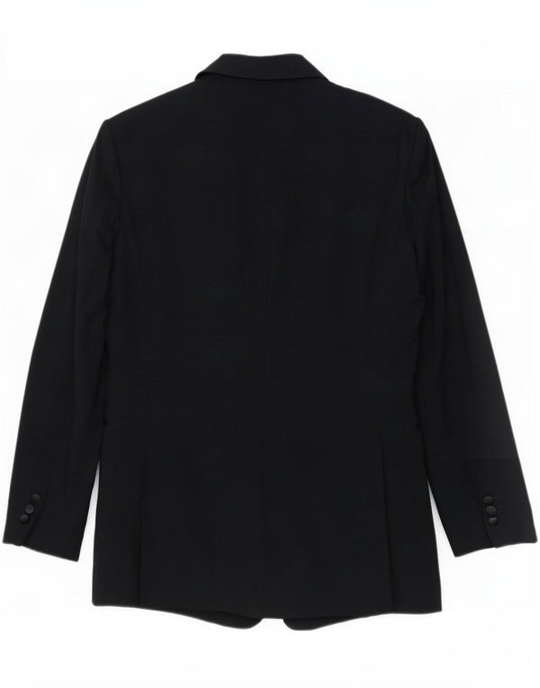 Pal Zileri muška jakna s dvostrukim kopčanjem IT 50 Large Black Virgin Wool