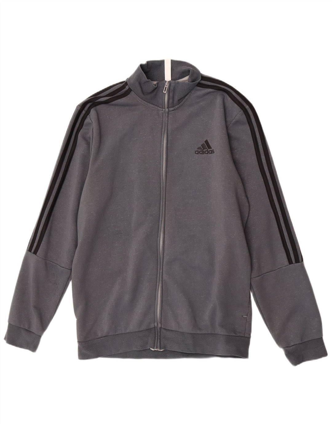Adidas muška trenirka gornja jakna UK 40/42 srednje sivi pamuk