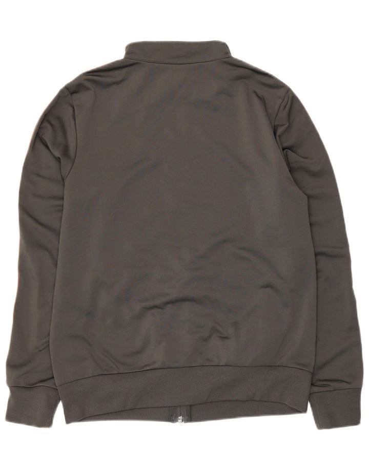 Adidas ženska gornja jakna trenirke UK 12/14 srednje sivi poliester