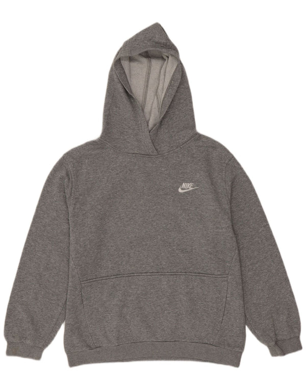 Nike majica s kapuljačom za djevojčice 13-14 godina XL, sivi flekasti pamuk