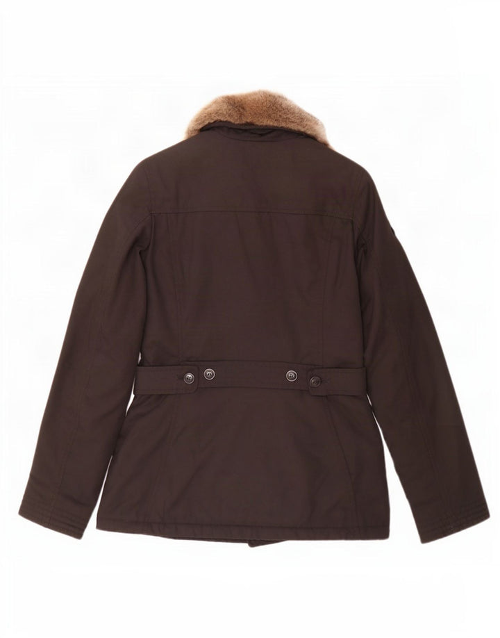 Woolrich ženska jakna parka UK 10 Mala crna najlonska