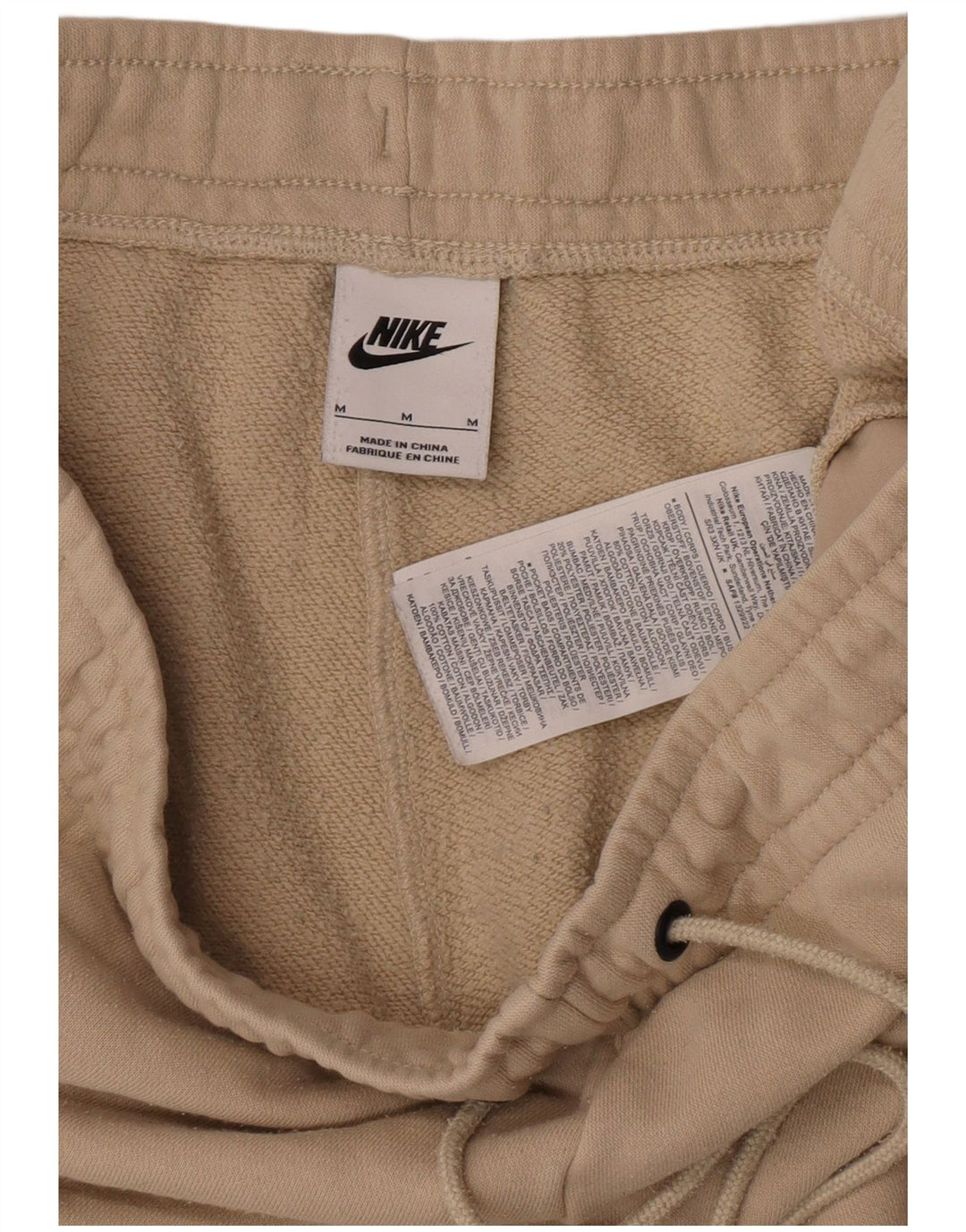 Nike Ženska trenirka Hlače Joggers UK 12 srednje bež pamuk