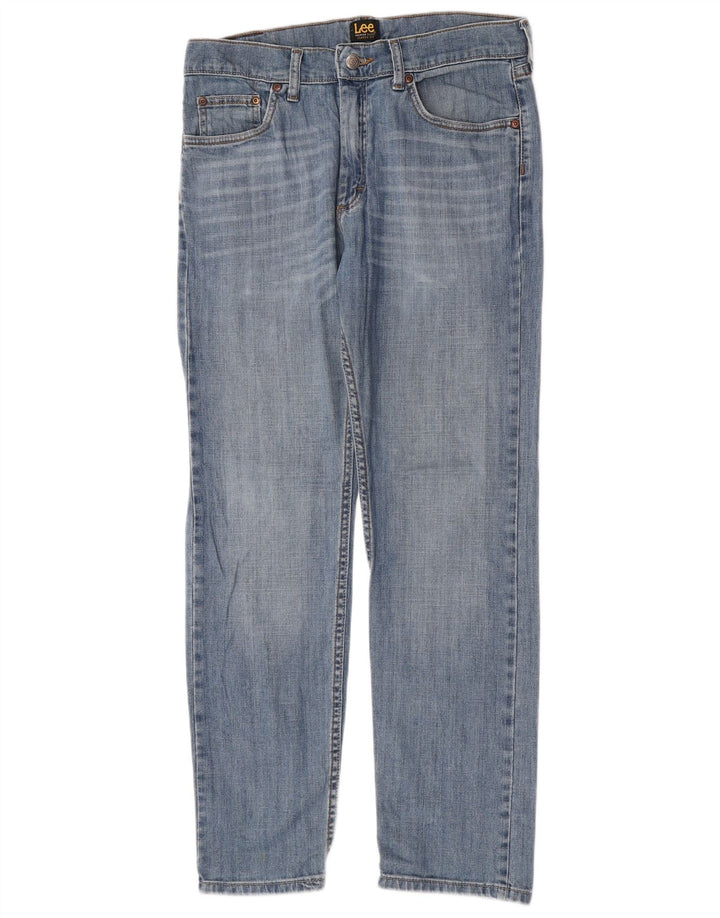 Lee Mens Slim Jeans W31 L30 Plavi pamuk