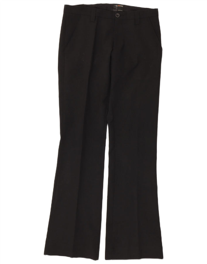 Ženske chino hlače Energie Bootcut W31 L34 crni poliester