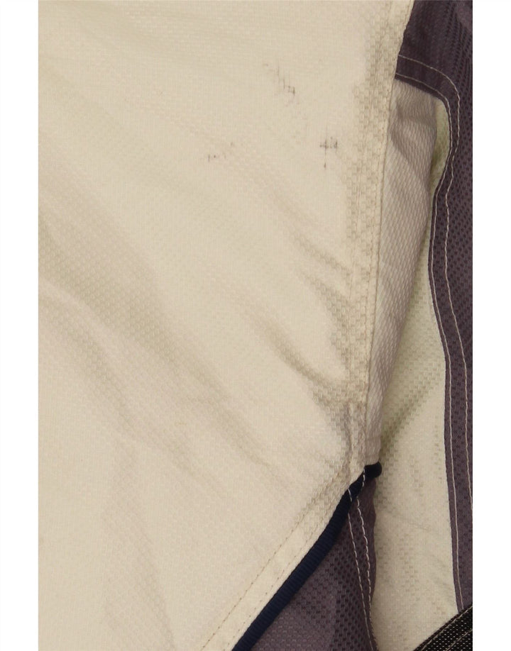 Gierre muška skijaška jakna s kapuljačom IT 48 Medium Off White Colourblock Poliester