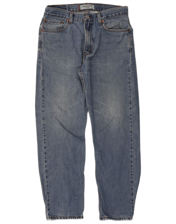 Levi's muške 505 ravne traperice regularnog kroja W34 L30 plavi pamuk