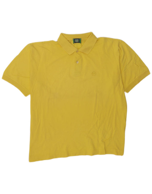 Sergio Tacchini muška polo majica 2XL žuti pamuk