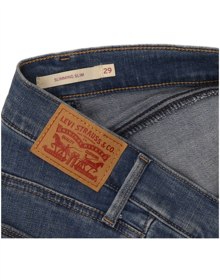 LEVI'S Ženske uske traperice za mršavljenje W29 L25 Plava