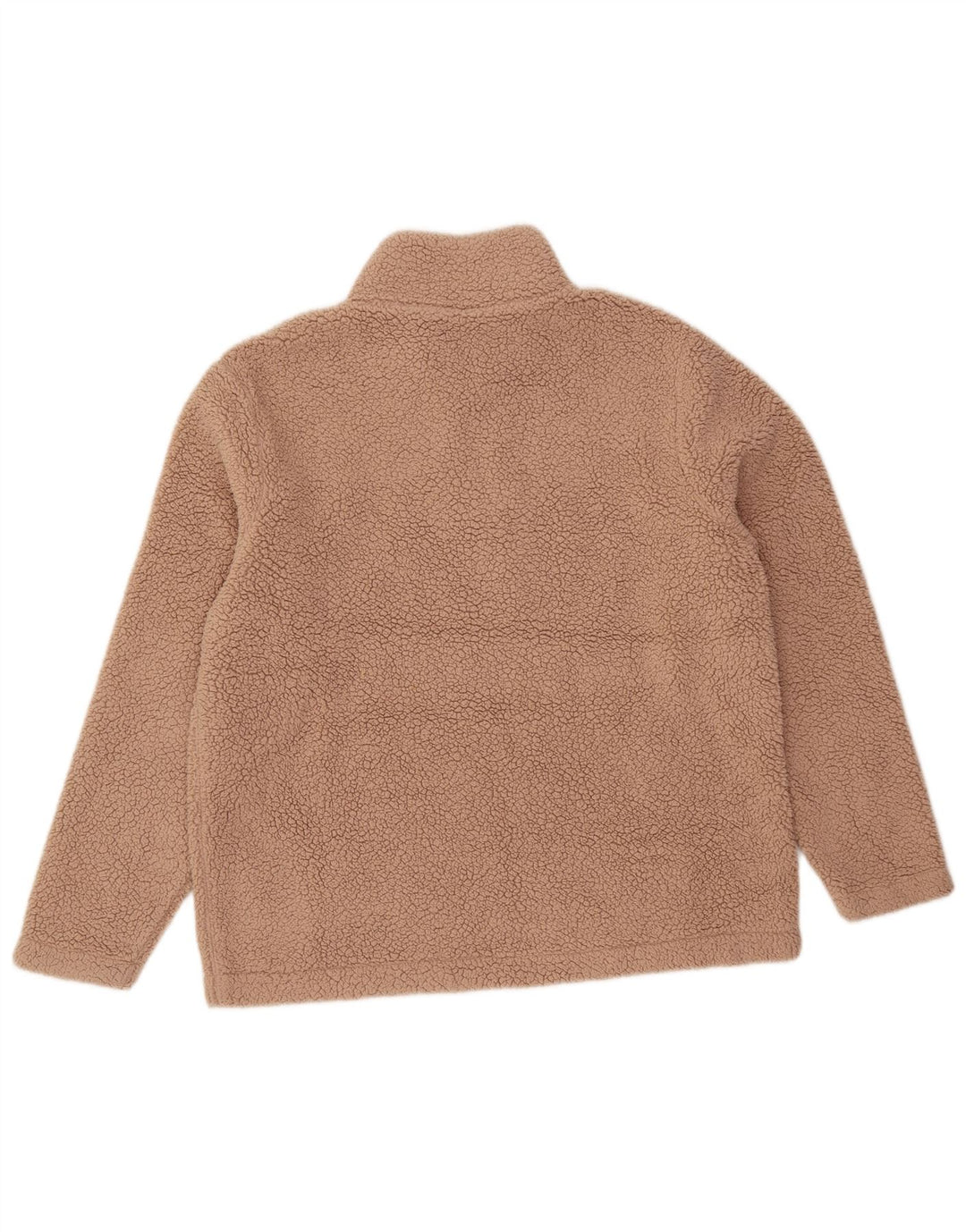 Fila ženski džemper od flisa s grafikom UK 16 veliki bež poliester