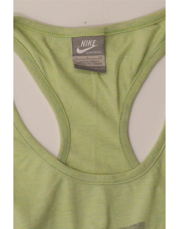 NIKE Ženski grafički prsluk UK 8 Small Green