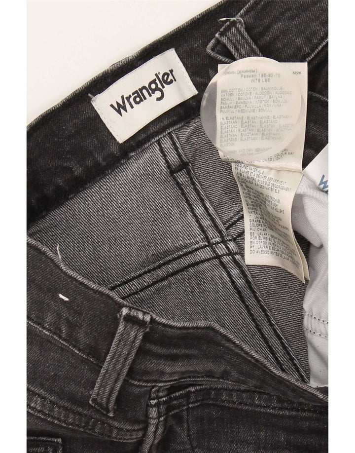 Wrangler Mens Bryson Slim Jeans W30 L34 Sivi pamuk