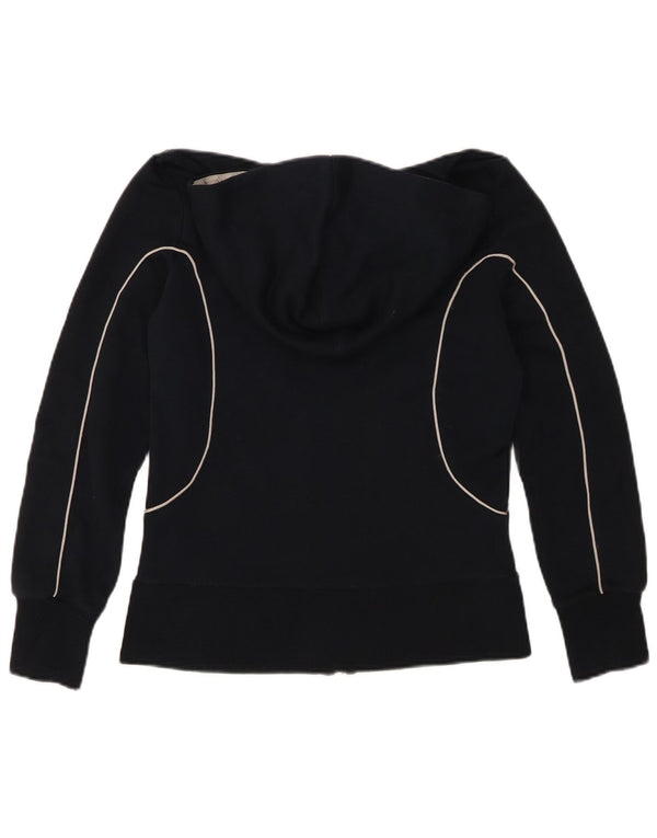 Puma ženski pulover s kapuljačom s patentnim zatvaračem UK 10 mali tamnoplavi