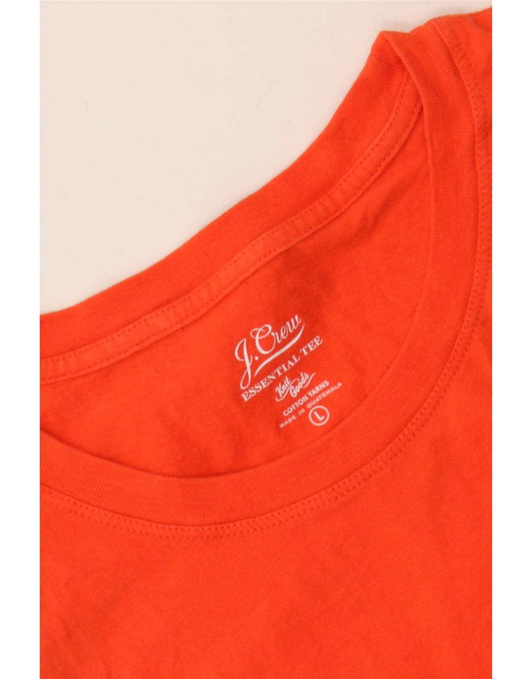 J. CREW Womens T-Shirt Top UK 14 Large Red Vintage J. Crew and Second-Hand J. Crew from Messina Hembry 