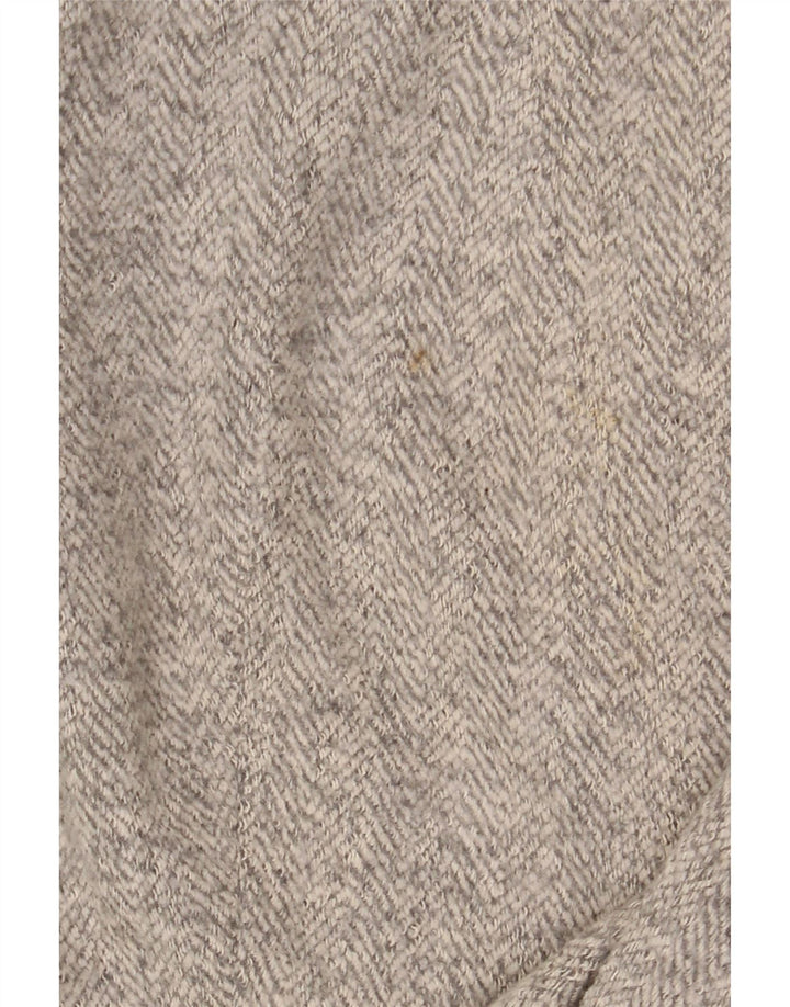 Zara ženski kaput UK 12 srednje bež riblja kost poliester