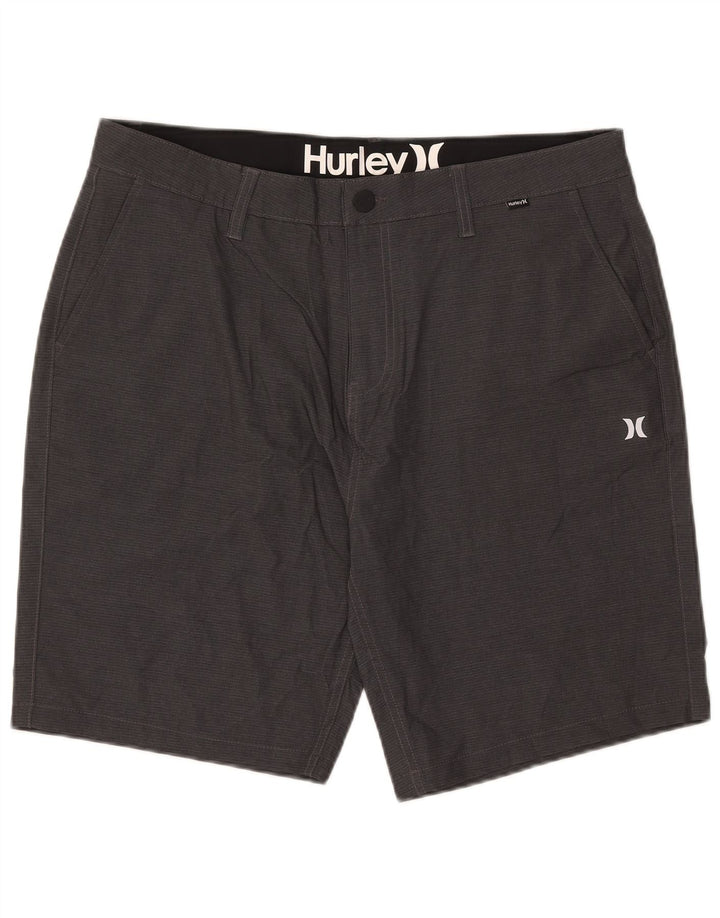 Hurley muške chino kratke hlače W36 veliki sivi poliester