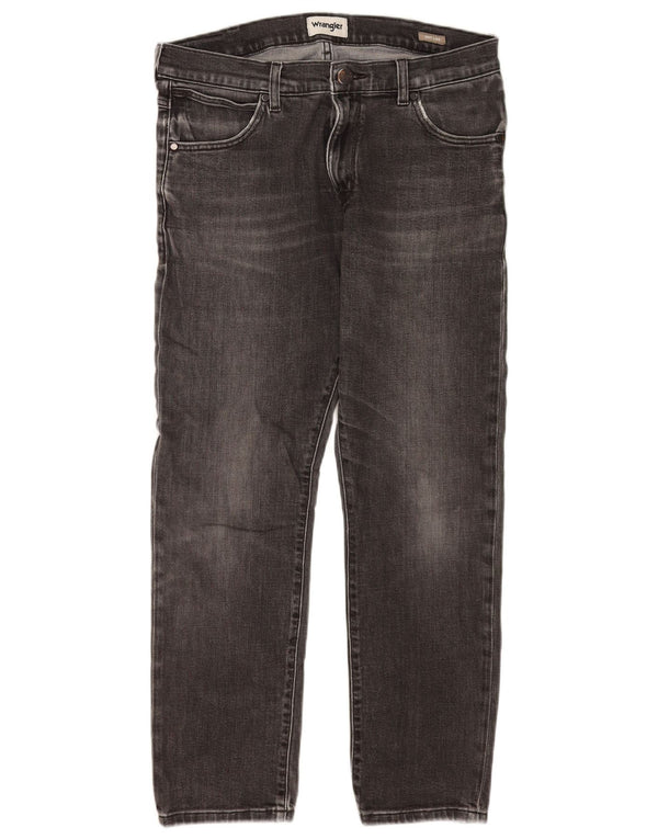 Wrangler muške uske traperice Larston W32 L28 sivi pamuk
