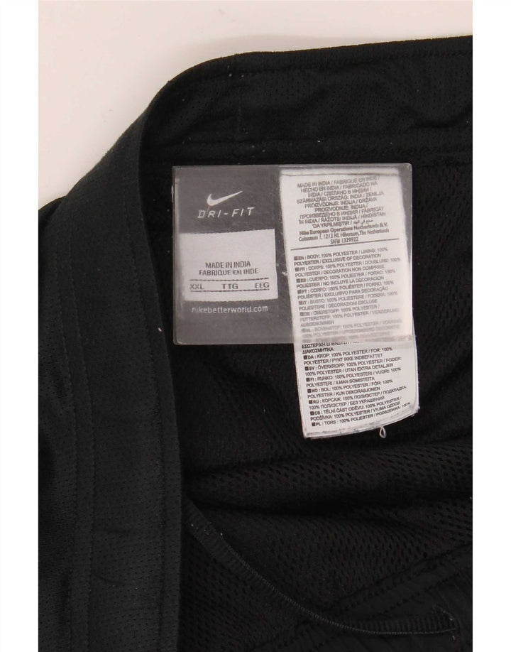Nike muške hlače za trenirku Dri Fit 2XL crni poliester