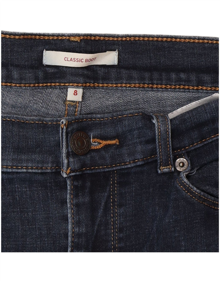 Levi's ženske traperice s klasičnim bootcutom US 8 srednje W29 L32 plave