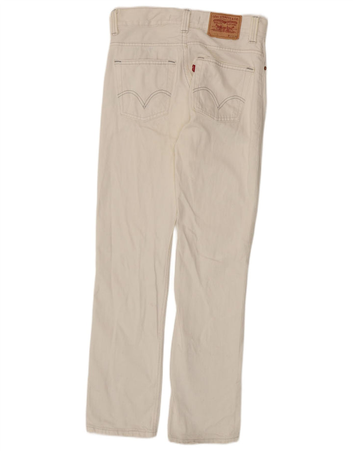 LEVI'S Muške 511 uske traperice W31 L34 Pamuk od bijele boje