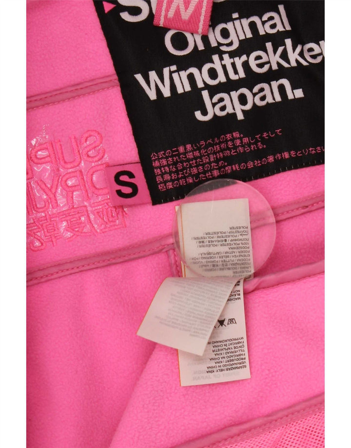 Superdry ženska Windtrekker grafička vjetrovka jakna UK 10 mala siva