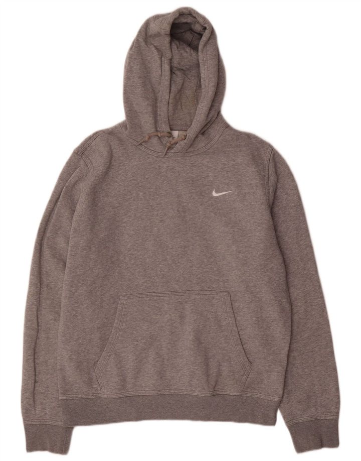 Nike muška majica s kapuljačom srednje siva