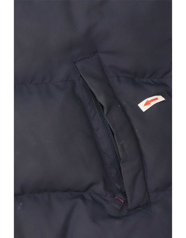 Crew odjeća Ženska podstavljena jakna UK 12 Medium tamnoplavi poliester