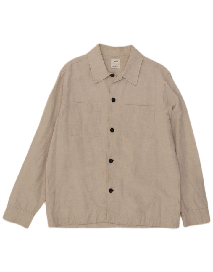 Marks & Spencer muška košulja Medium Beige Lan