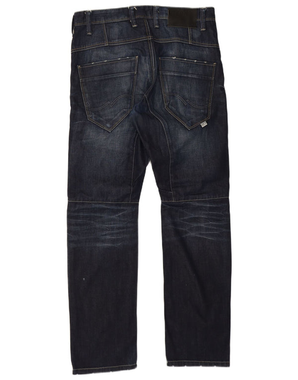 Jack & Jones muške ravne traperice protiv kroja W32 L32 plavi pamuk