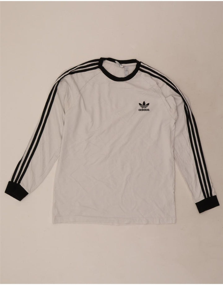 Adidas muška majica dugih rukava, veliki bijeli pamuk