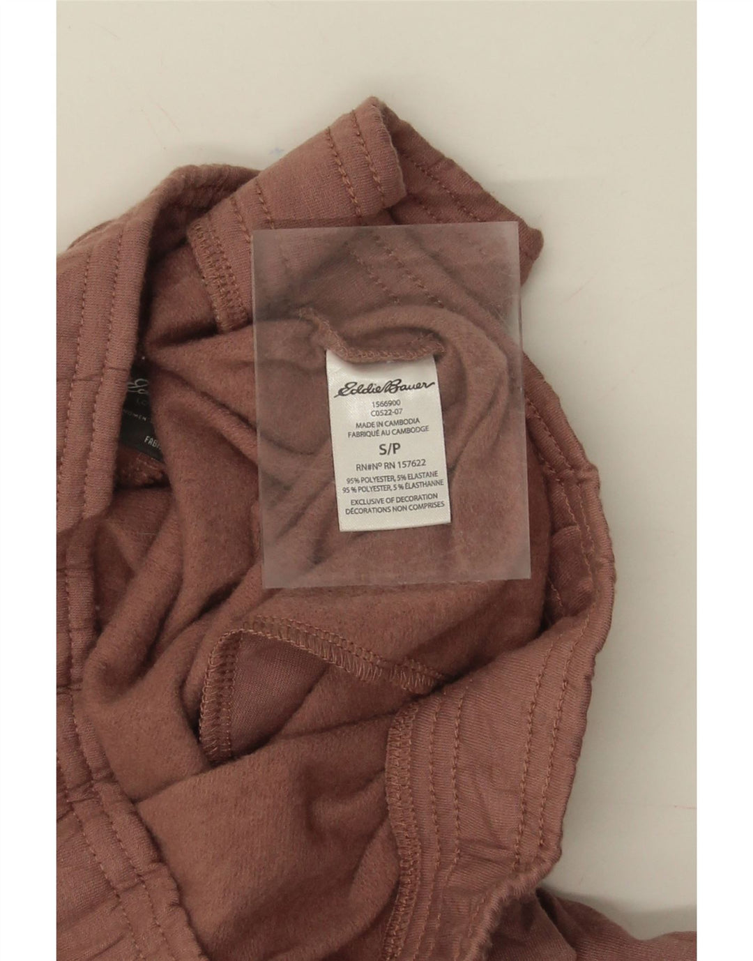 EDDIE BAUER Womens Tracksuit Trousers Joggers UK 10 Small  Brown Polyester Vintage Eddie Bauer and Second-Hand Eddie Bauer from Messina Hembry 