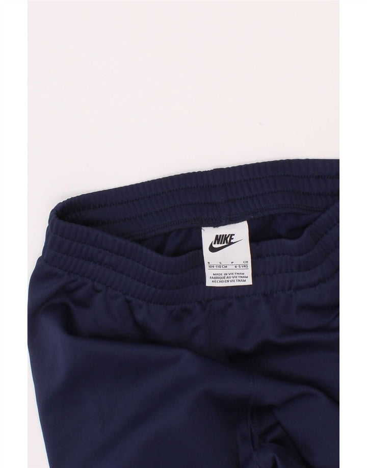 Nike Trenirka za dječake Hlače za trčanje 4-5 godina Male tamnoplave poliesterske
